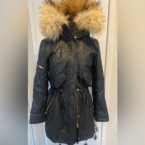 SAM LUXE LIMELIGHT PARKA JACKET Black XS